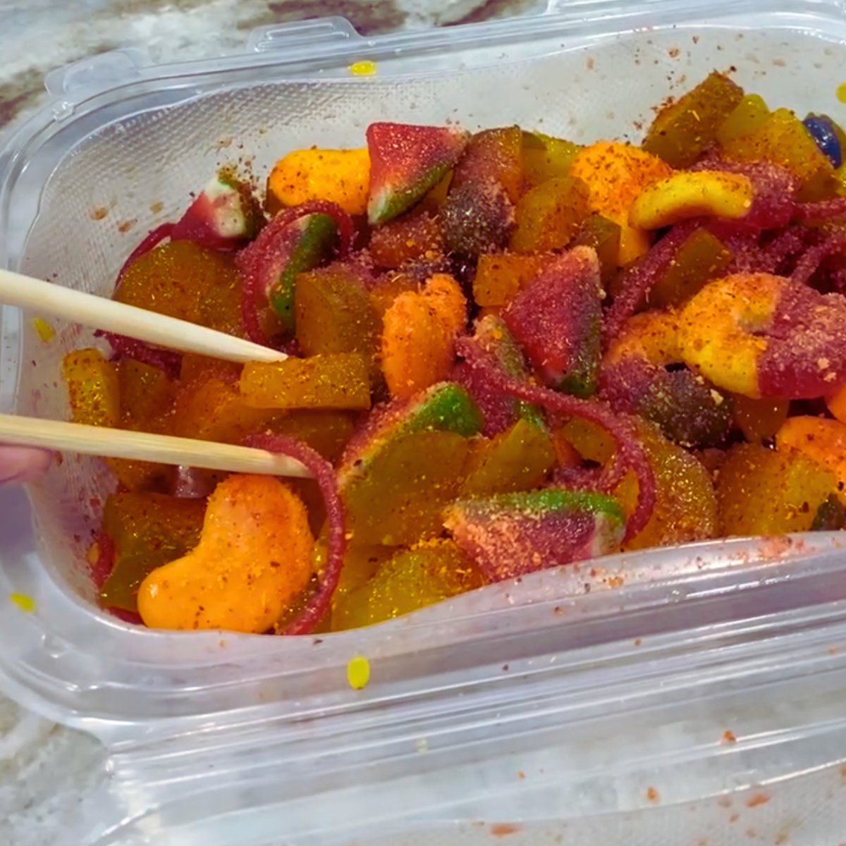 Chamoy Pickle Kit – Sweet, Spicy & Savory Snack Poké Bowl | Yum Yum Candy Shop