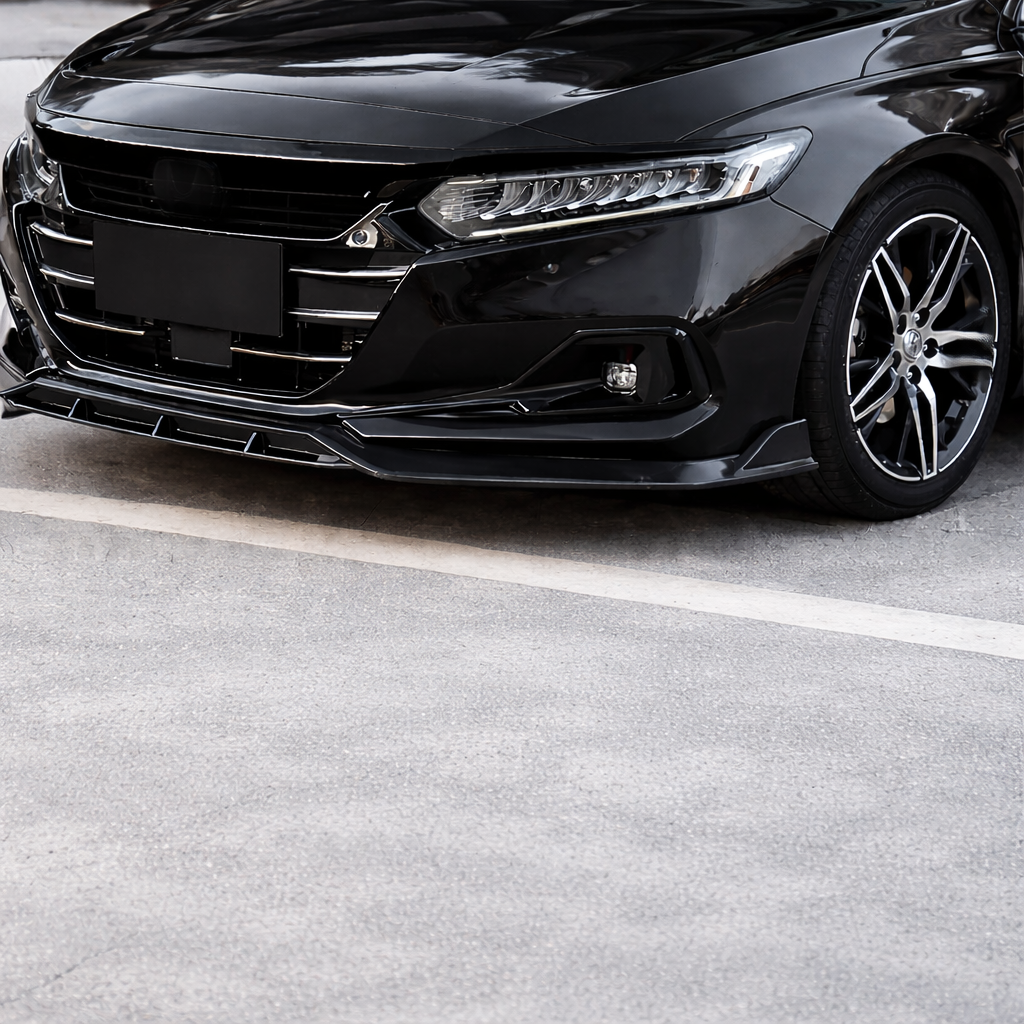 2021-2022 Xgen Accord Grill Cover Chrome Delete Gloss Black 3 Piece