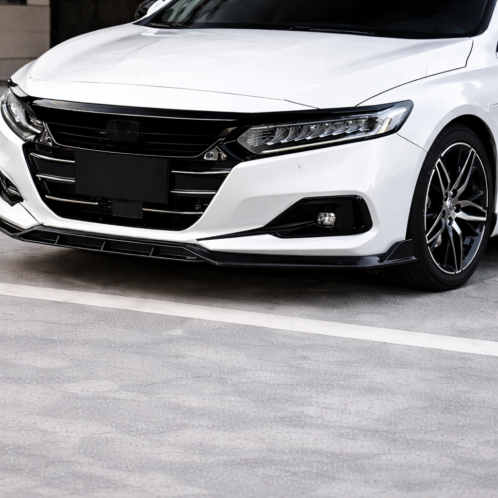 2021-2022 Xgen Accord Grill Cover Chrome Delete Gloss Black 3 Piece