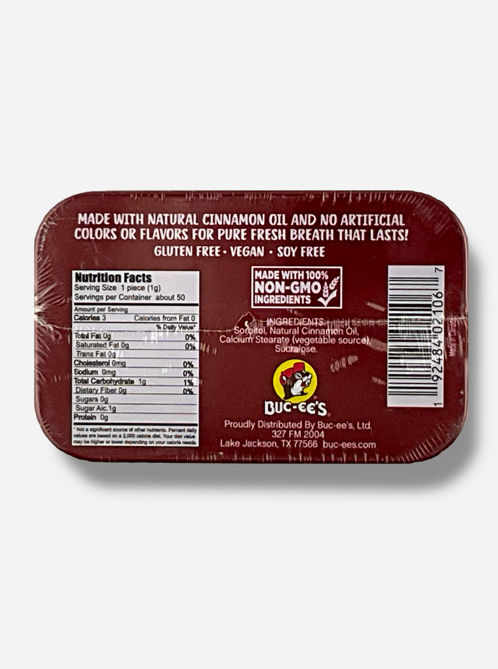 Buc-ee's Cinnamon Mints