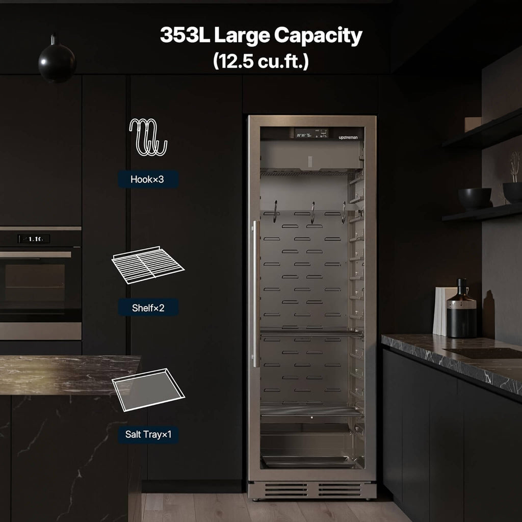 Commercial 12.5 Cu.Ft Dry Aging Fridge For Steaks, Beef, Lamb, And Ham (SAK63584)