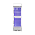 Commercial 2-Door Beverage Refrigerator Cooler With LED Lighting (SAK15896)