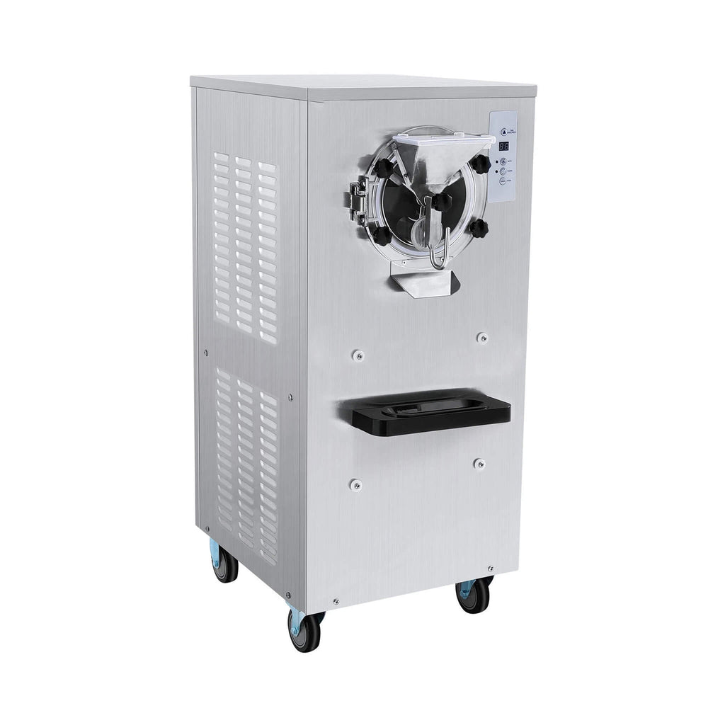 Commercial Single-Flavor Hard Serve Stainless Steel Ice Cream Machine, 20-25L/H (SAK20782)