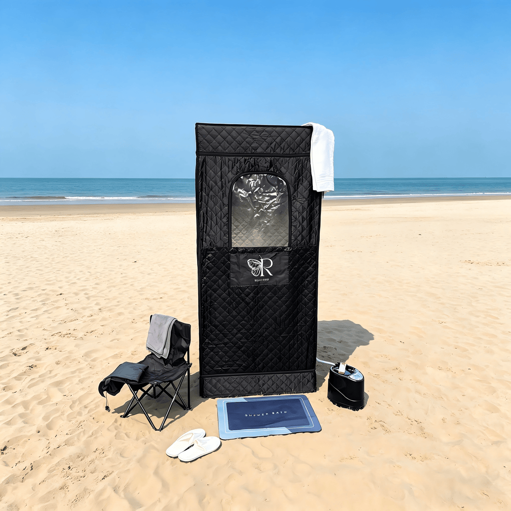 Complete Home Sauna Starter Bundle Kit – Steam Sauna + Sauna Heater