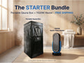 Complete Home Sauna Starter Bundle Kit – Steam Sauna + Sauna Heater