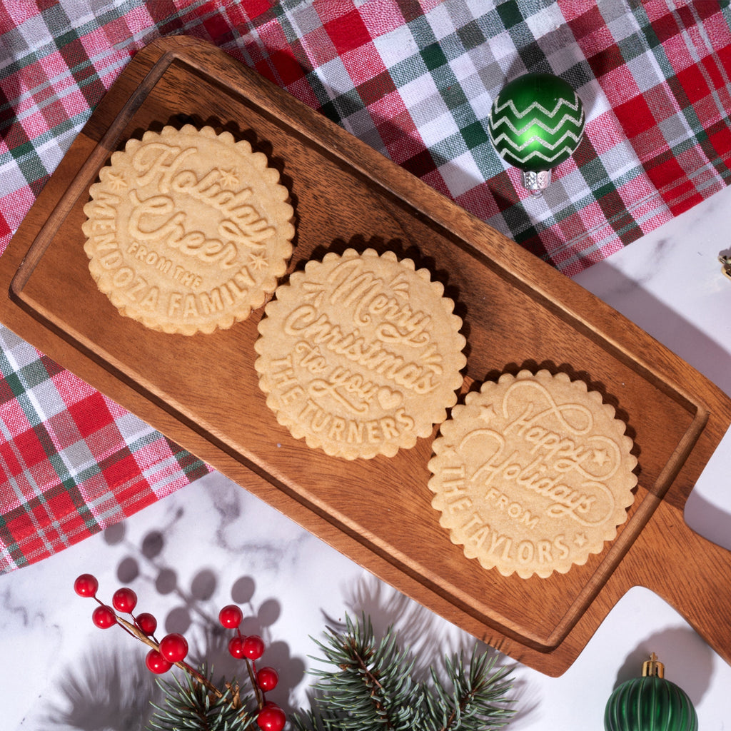 Christmas Cookie Stamp - Warm Wishes