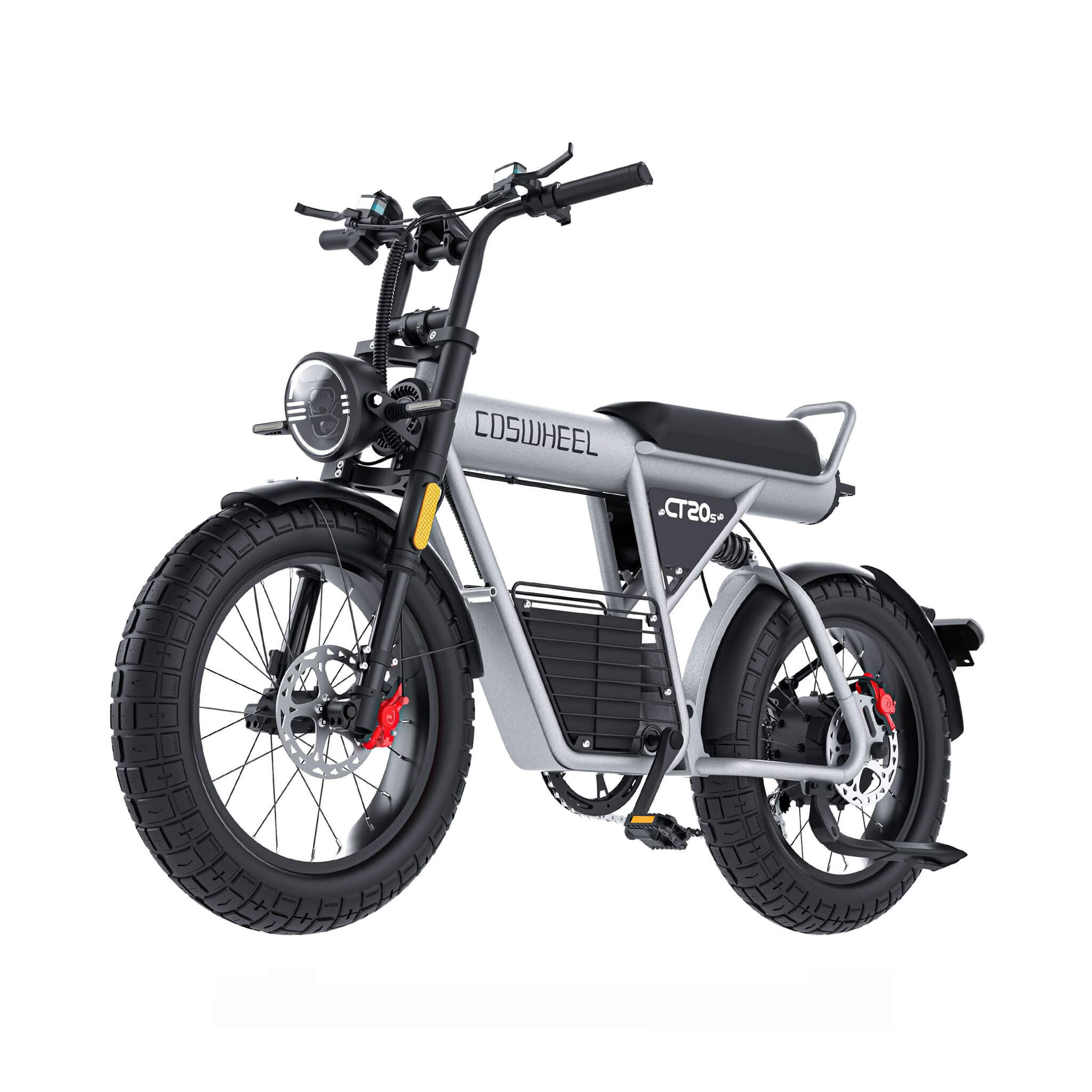 Coswheel CT20S 60V35AH 2000W 7-Speed Full-Suspension Electric Bike (SAK87104)