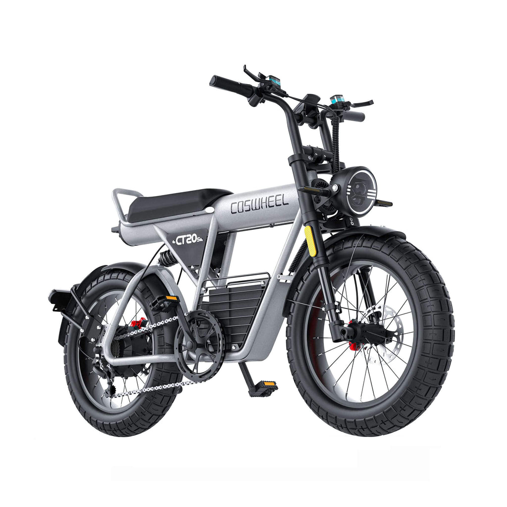 Coswheel CT20S 60V35AH 2000W 7-Speed Full-Suspension Electric Bike (SAK87104)