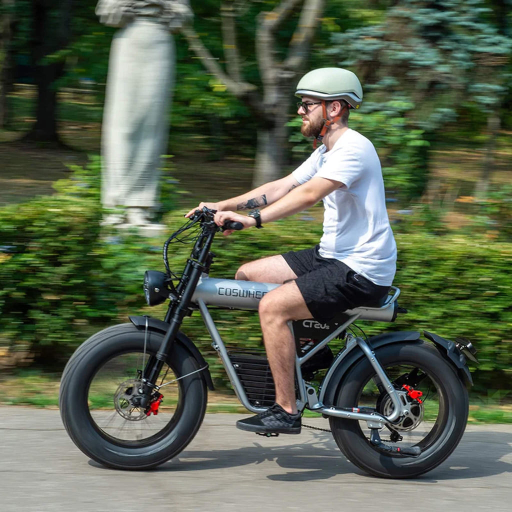 Coswheel CT20S 60V35AH 2000W 7-Speed Full-Suspension Electric Bike (SAK87104)