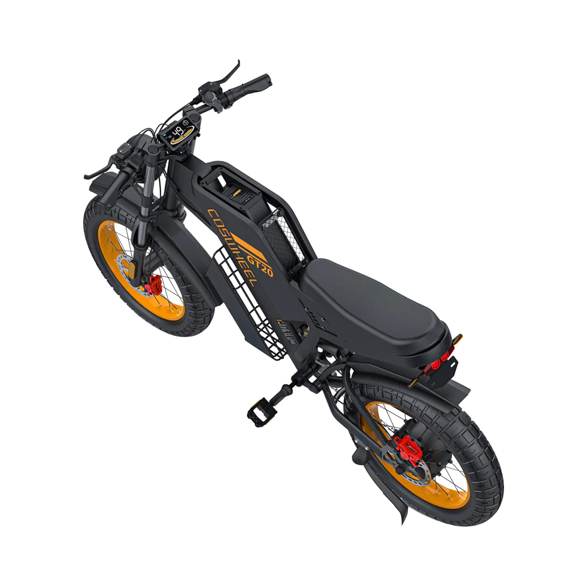 Coswheel GT20 48V/25AH 1500W Full-Suspension Fat Tire Electric Bike (SAK64092)