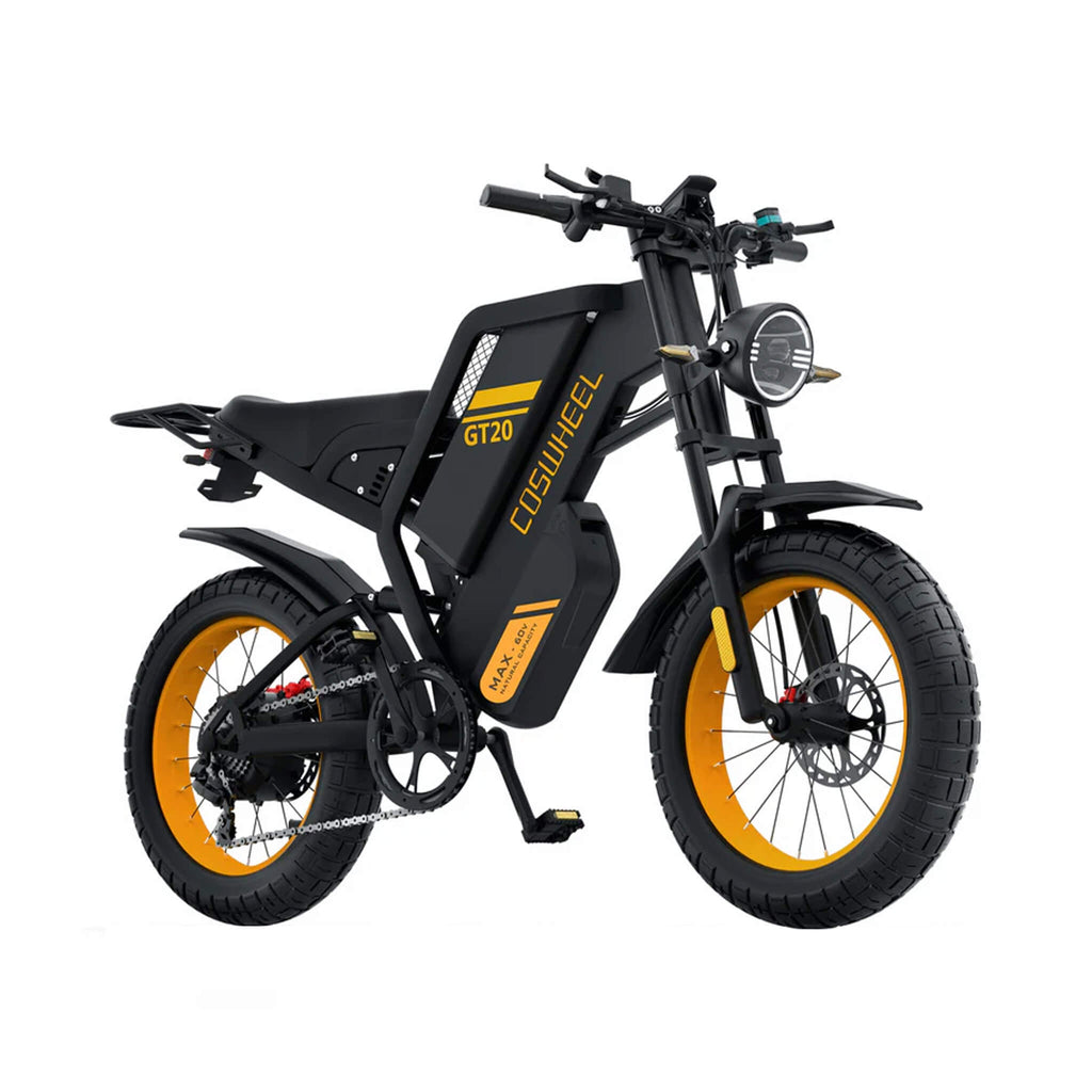 Coswheel GT20 Max 60V/40AH 2000W Dual-Battery Fat Tire Electric Bike (SAK30971)