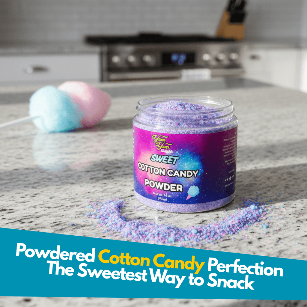 Candy Dipping Powder – Sour Blue Raspberry, Wild Cherry & Cotton Candy | Yum Yum Candy Shop
