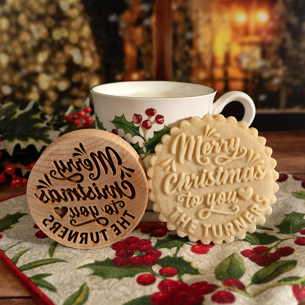 Christmas Cookie Stamp - Warm Wishes