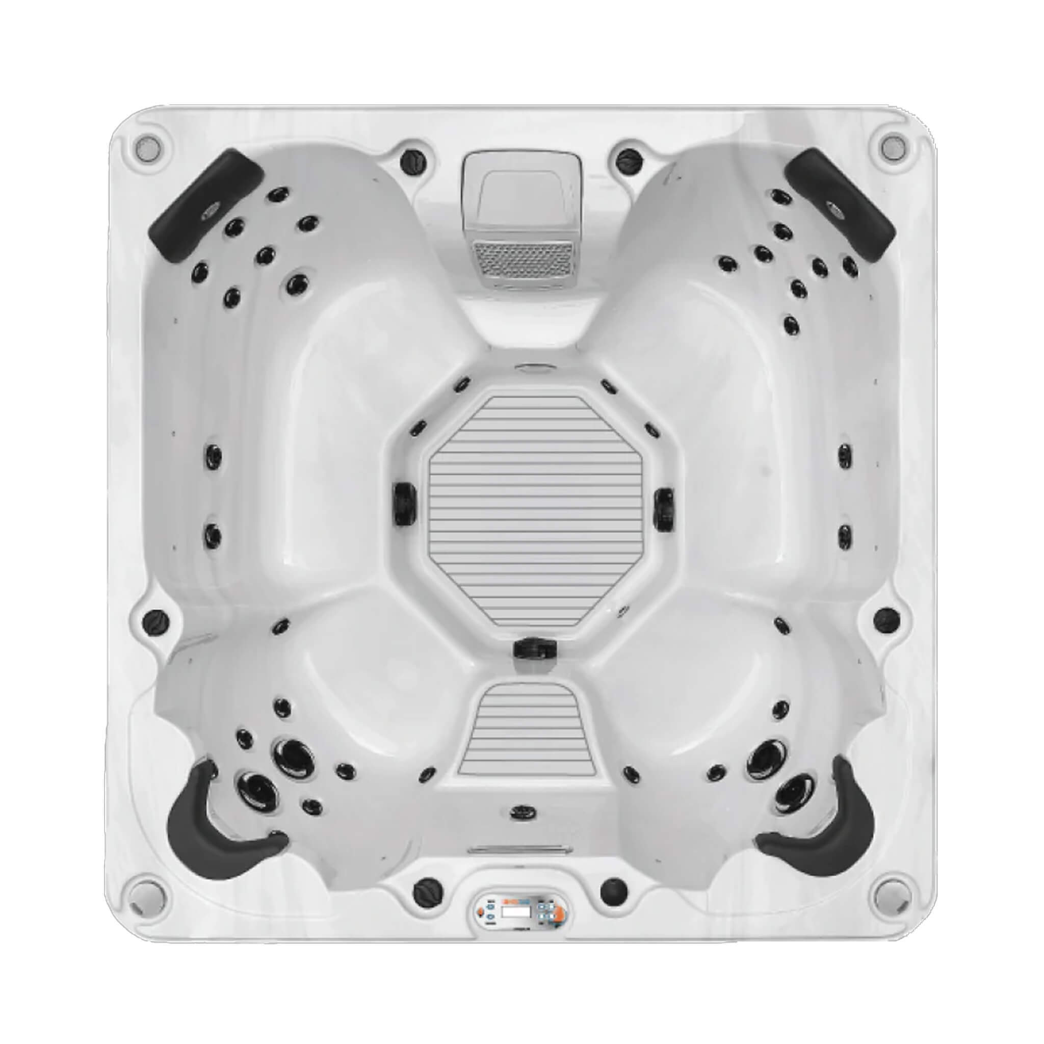CSC Louisiana 7-Person 240V Luxury 46-Jet Spa With Cascading Waterfall [LS7K] (SAK39604)