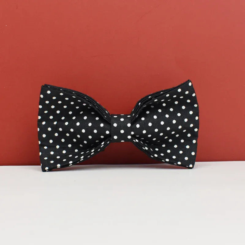 Black Polka Dot Print Set