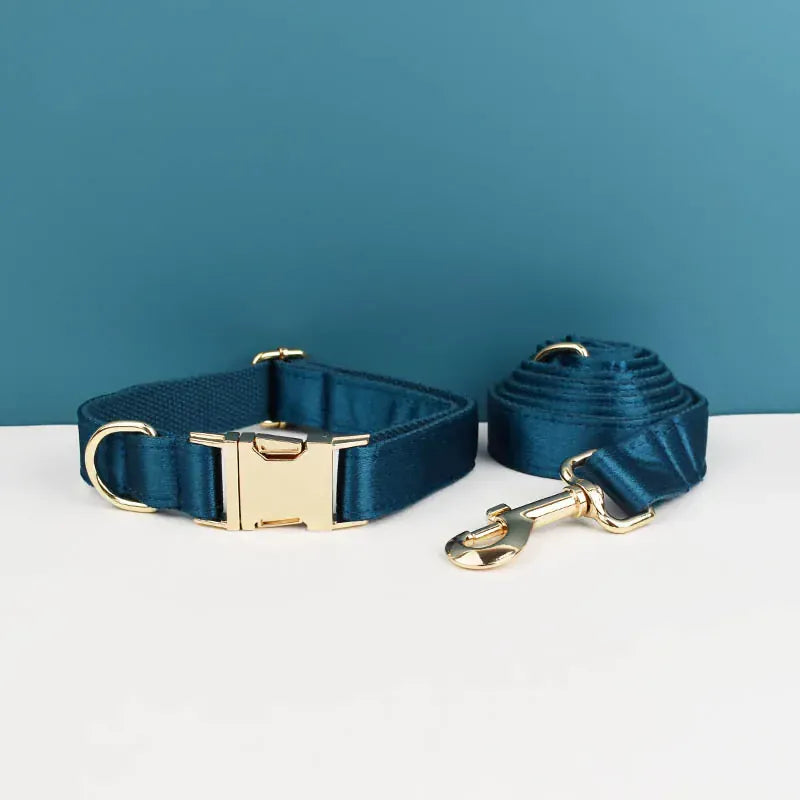 Blue Green Satin Set