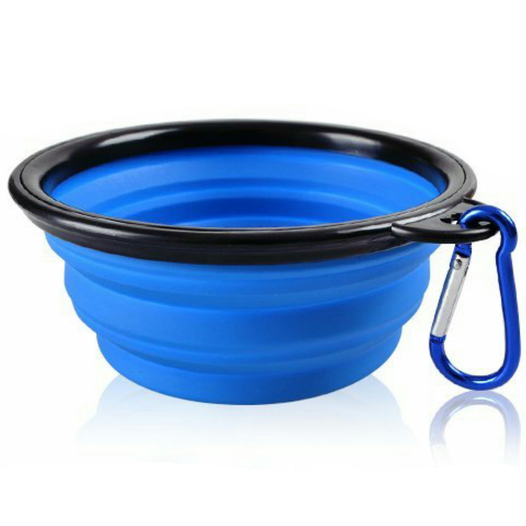 Collapsible Silicone Travel Bowls - 12oz