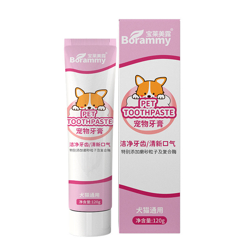 120g Dog Toothbrushing Oral Care Edible Cat Toothpaste