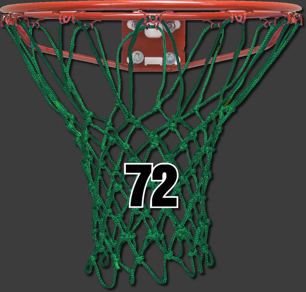 Krazy Netz Playerz Numbered Basketball Rim Net