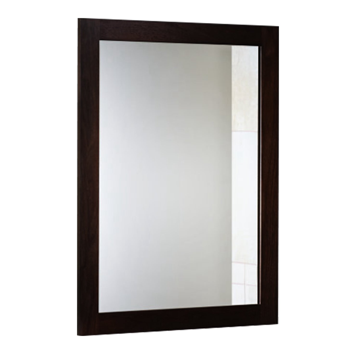 Wall Mount Mirror 11.8x15.7Inch Wood-Like Frame Rectangle Modern Hanging Mirror for Bathroom Bedroom Living Room