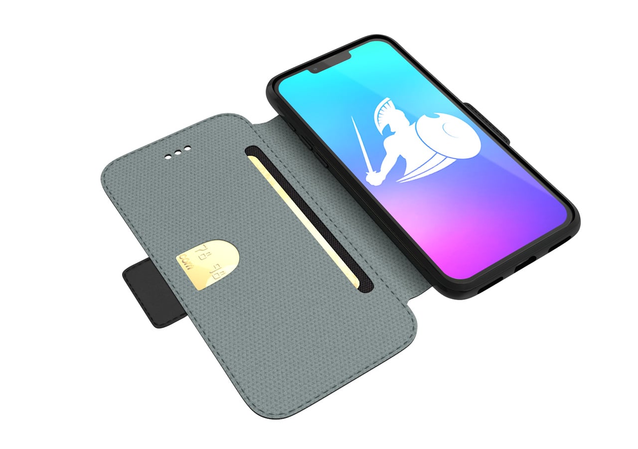 iPhone 14 EMF Blocking Wallet Case with 5G Radiation Protection