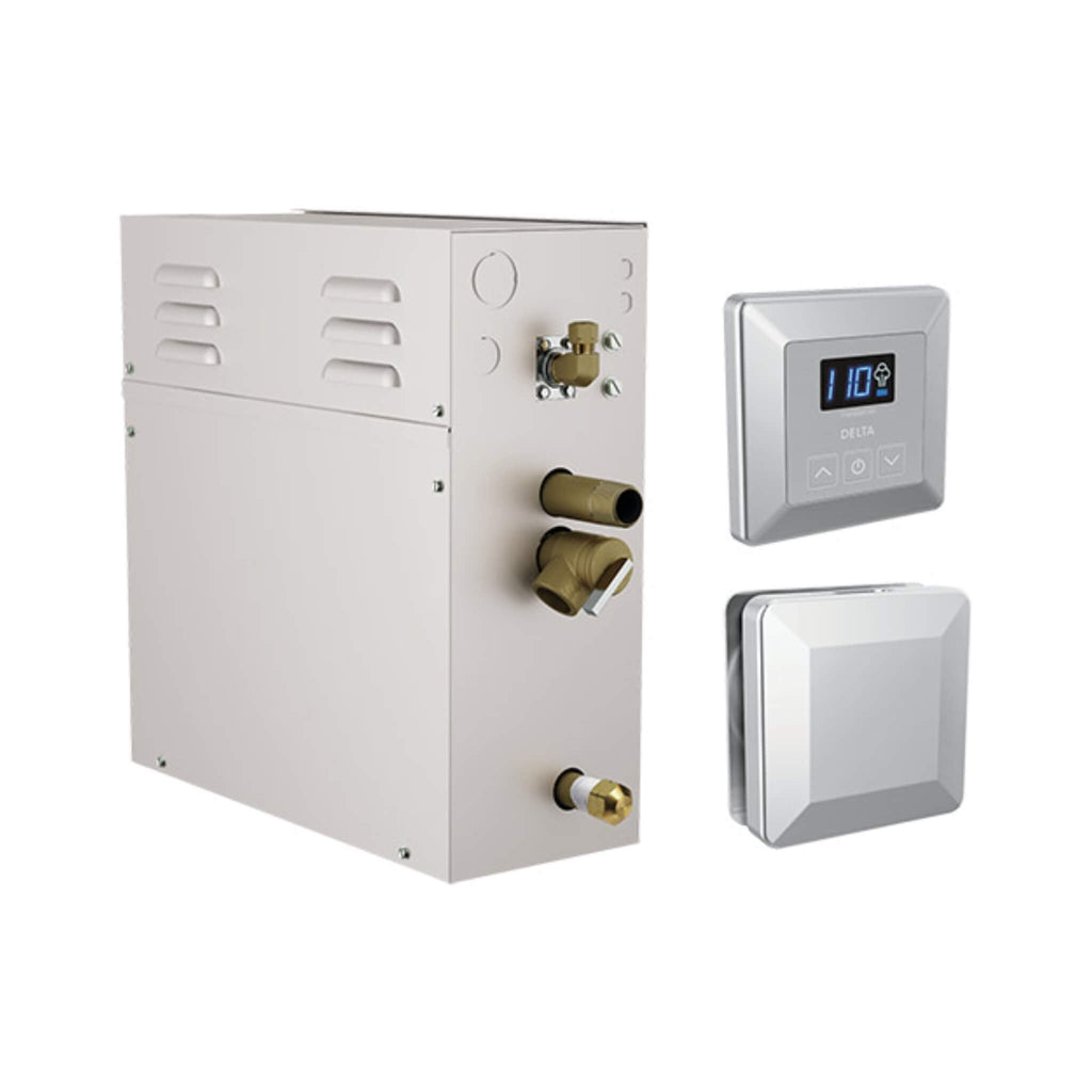 Delta SimpleSteam 6KW All-In-One Steam Shower Generator Kit [5P-EST06] (SAK28345)