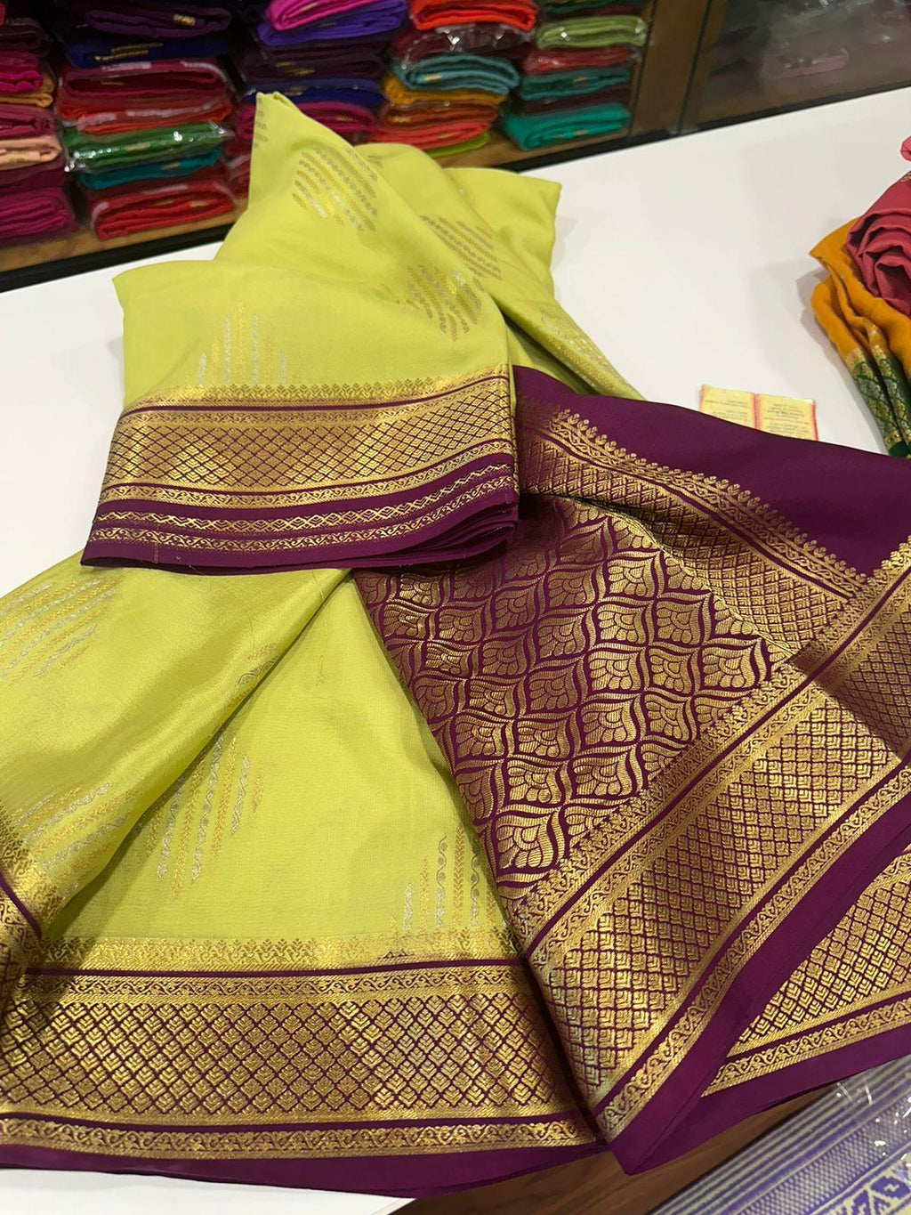 Designer Mysoore Silk Saree