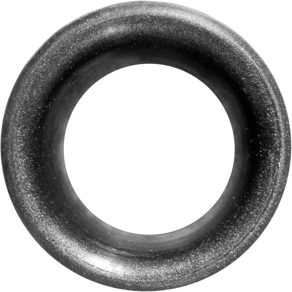 Thin Flexible Metallic Black Silicone Tunnel Plug Set 6mm to 25mm