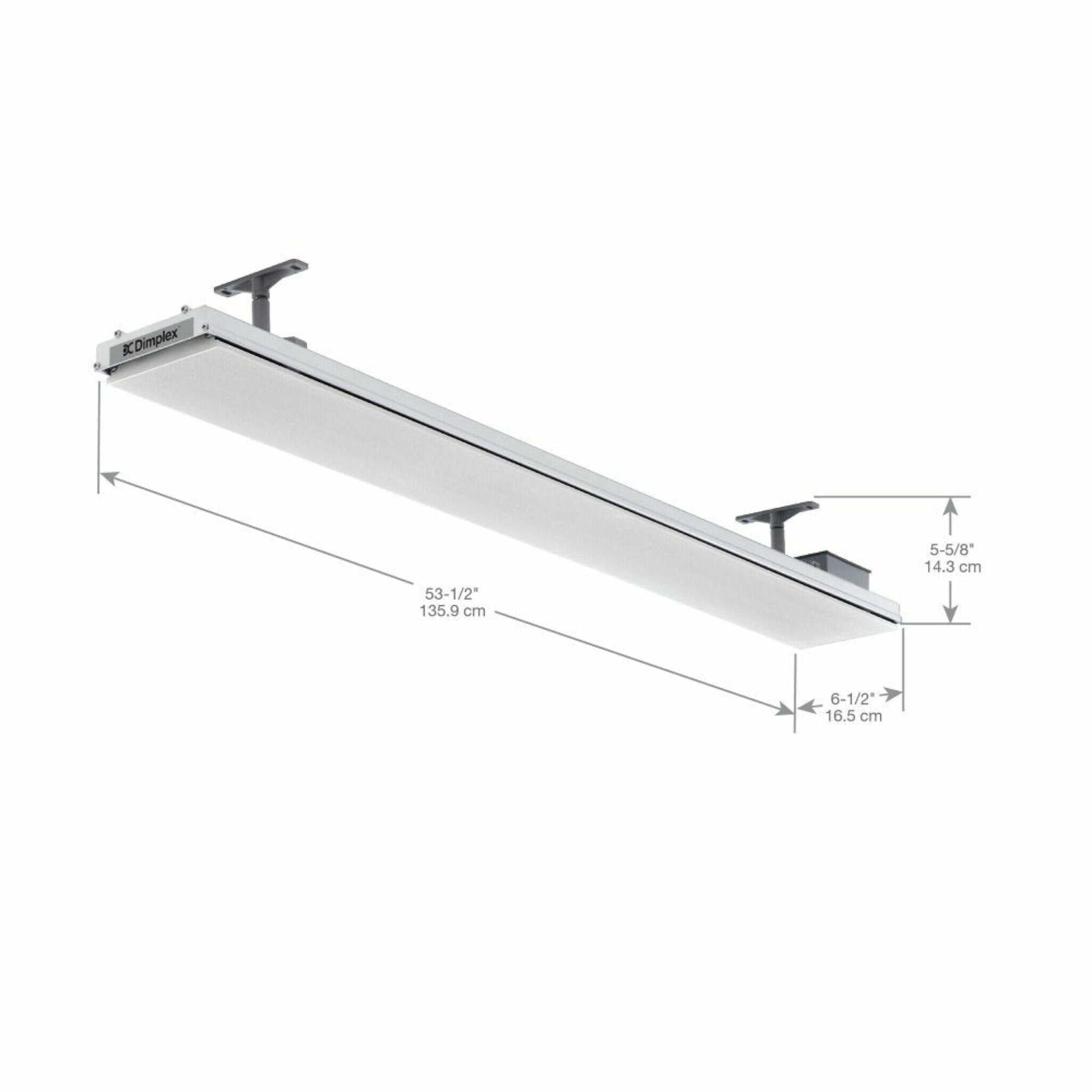 Dimplex DLW 70" Noiseless Radiant Electric Heater For Outdoor And Indoor, 3200W [DLW3200W24] (SAK15698)
