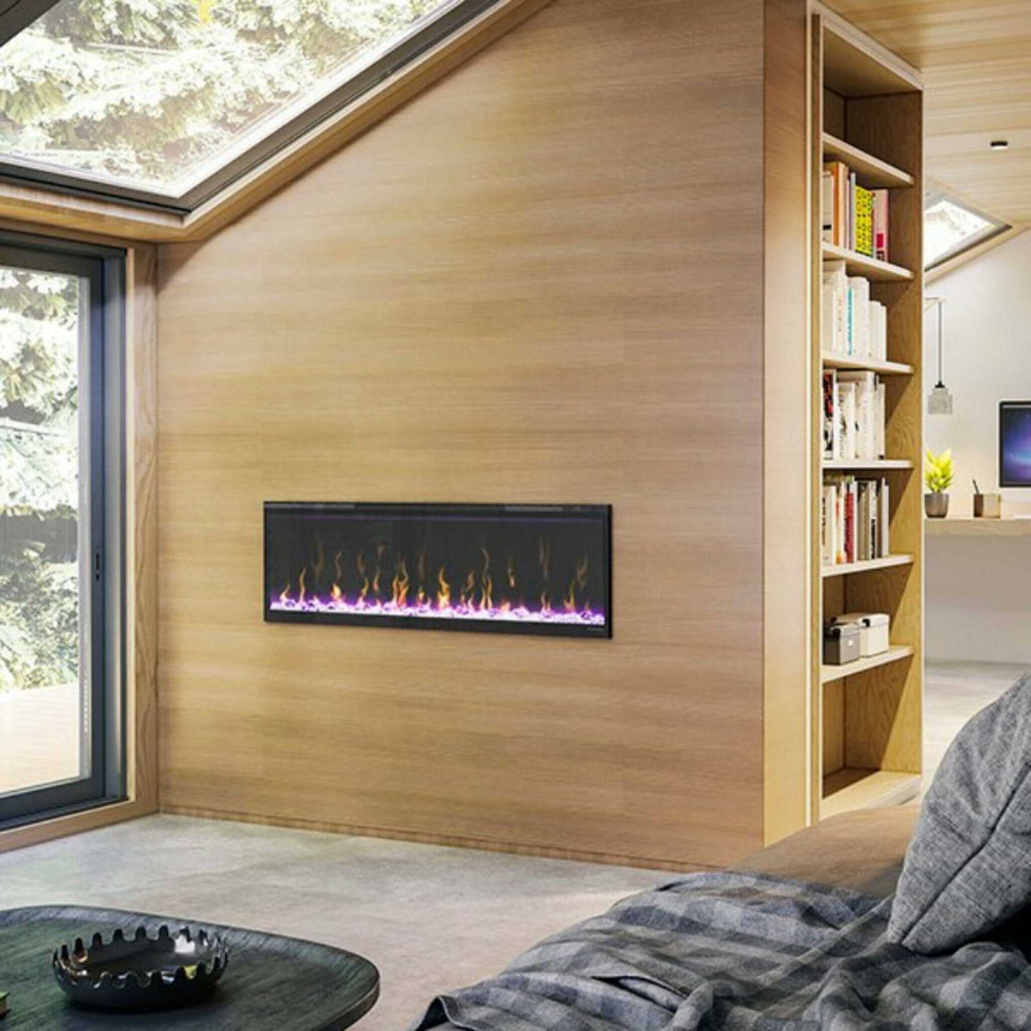 Dimplex IgniteXL 100-Inch Built-In Linear Fireplace Electric [XLF100] (SAK28479)