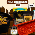 Dubai Pistachio Chocolate Bar Kit – DIY White, Dark & Milk Chocolate | Yum Yum Candy Shop
