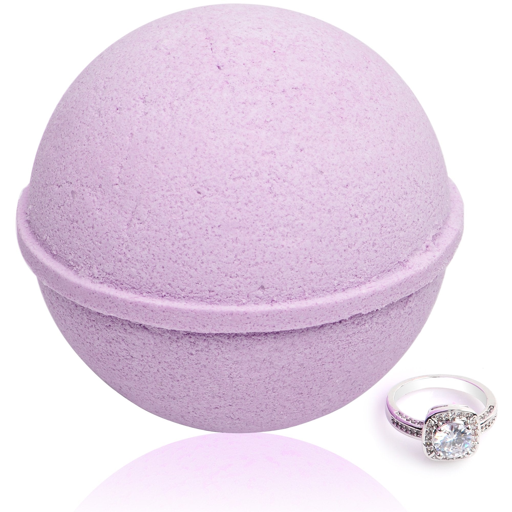 Enliven Me Lavender Bath Bomb with Jewelry Ring Inside