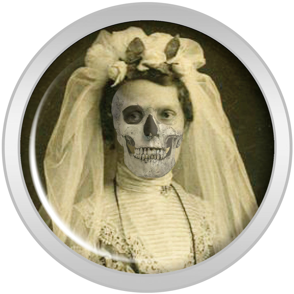 Undead Bride and Groom Halloween Plug Set 00G