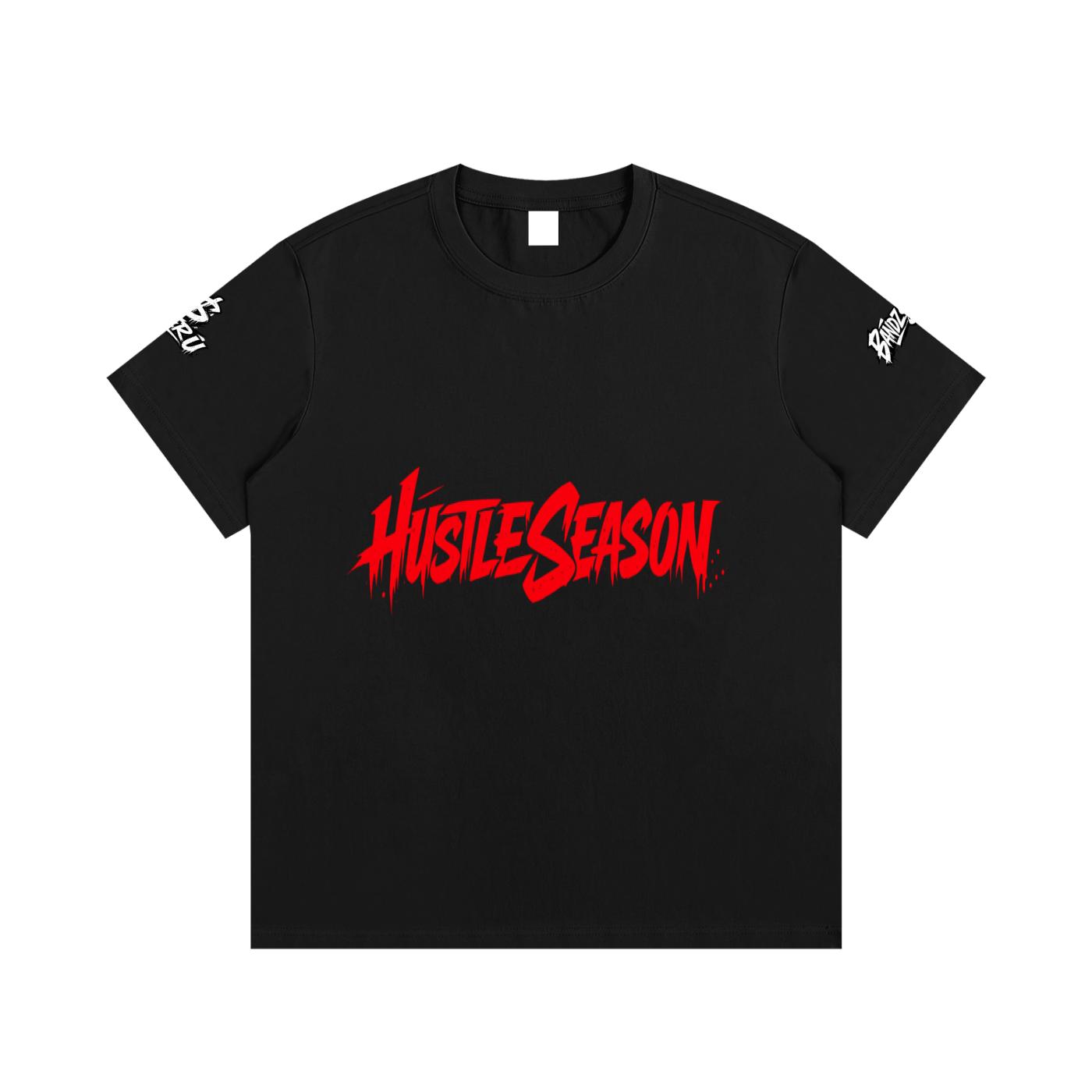 HUSTLE SEASON Essential Cotton T-Shirt