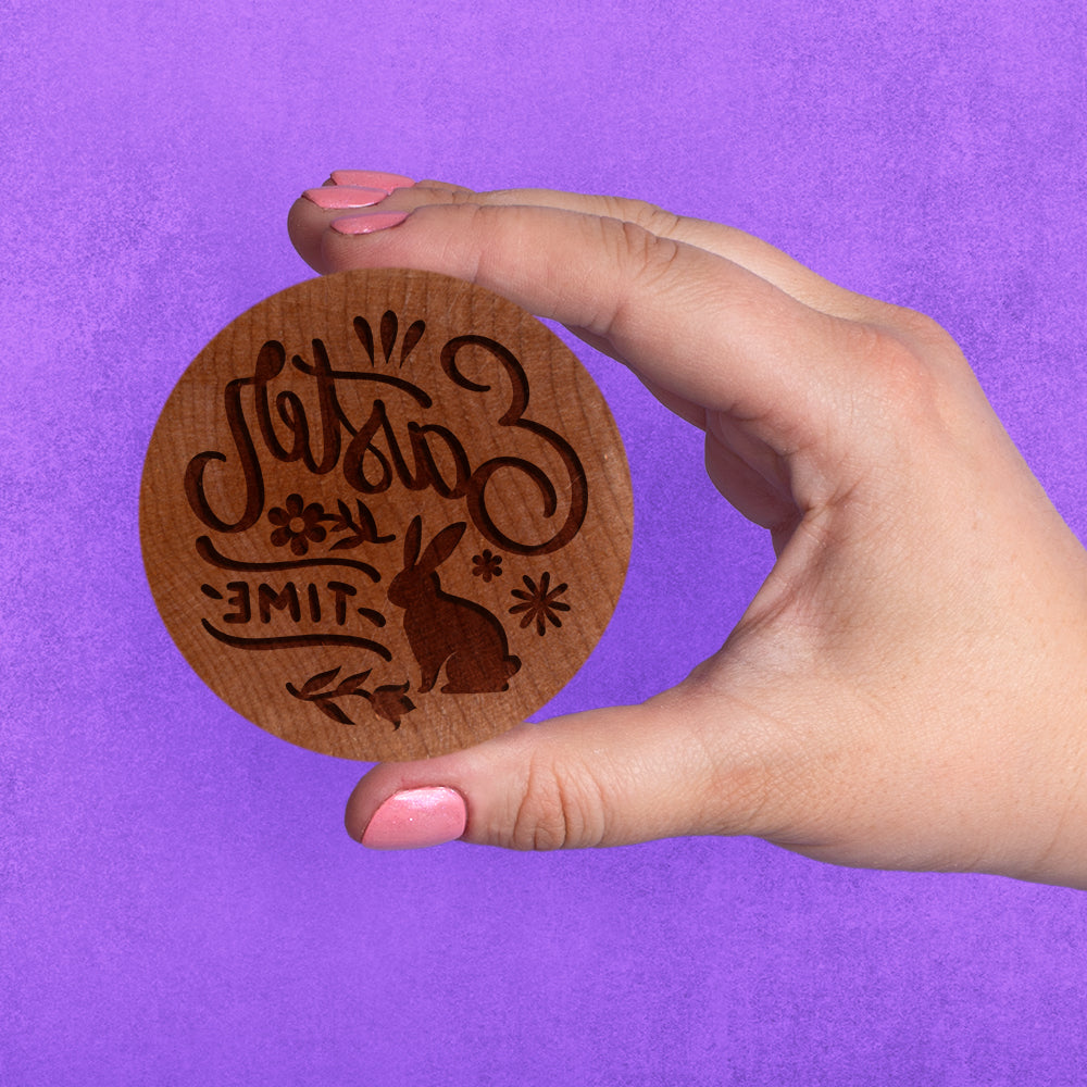 Embossed Easter Cookie Stamp - Easter Time