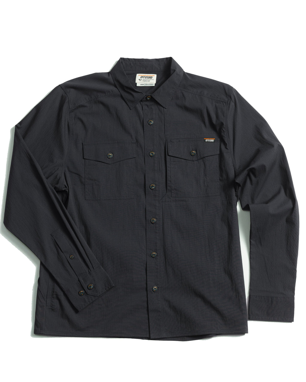 Echo Bravo LS Shirt - Vintage Black