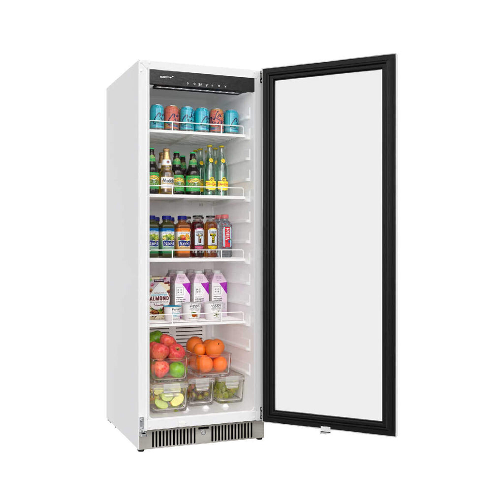 Edgestar 22-Inch 10.1 Cubic Feet Commercial Beverage Merchandiser With Temperature Alarm and Reversible Door [VBM101SS] (SAK45983)