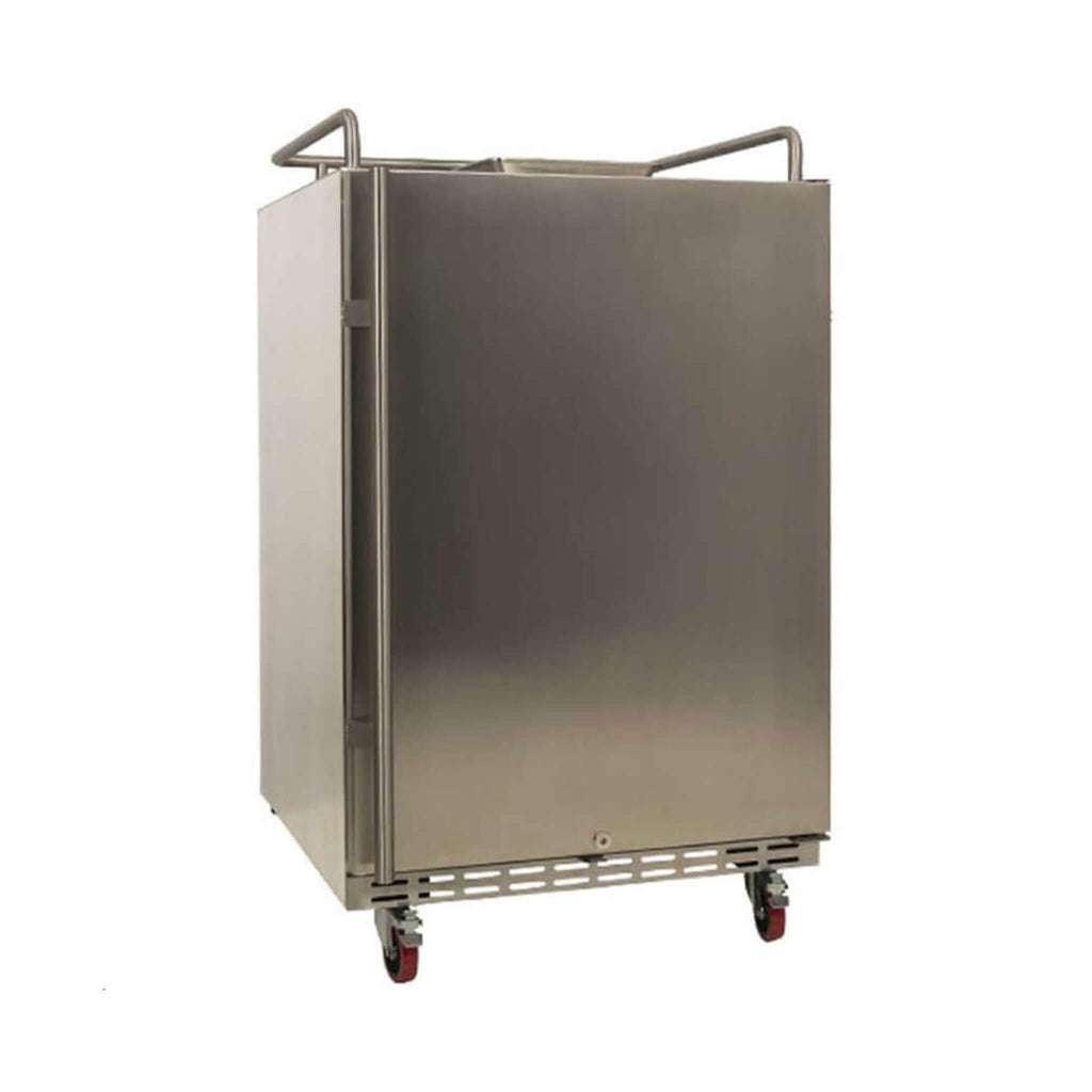 Edgestar 24-Inch Outdoor Kegerator Conversion Refrigerator With Forced Air Refrigeration [BR7001SSOD] (SAK17462)