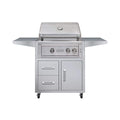Edgestar 60K BTU 30-Inch Freestanding LED Lighting Grill And Cart With Rotisserie (SAK63985)