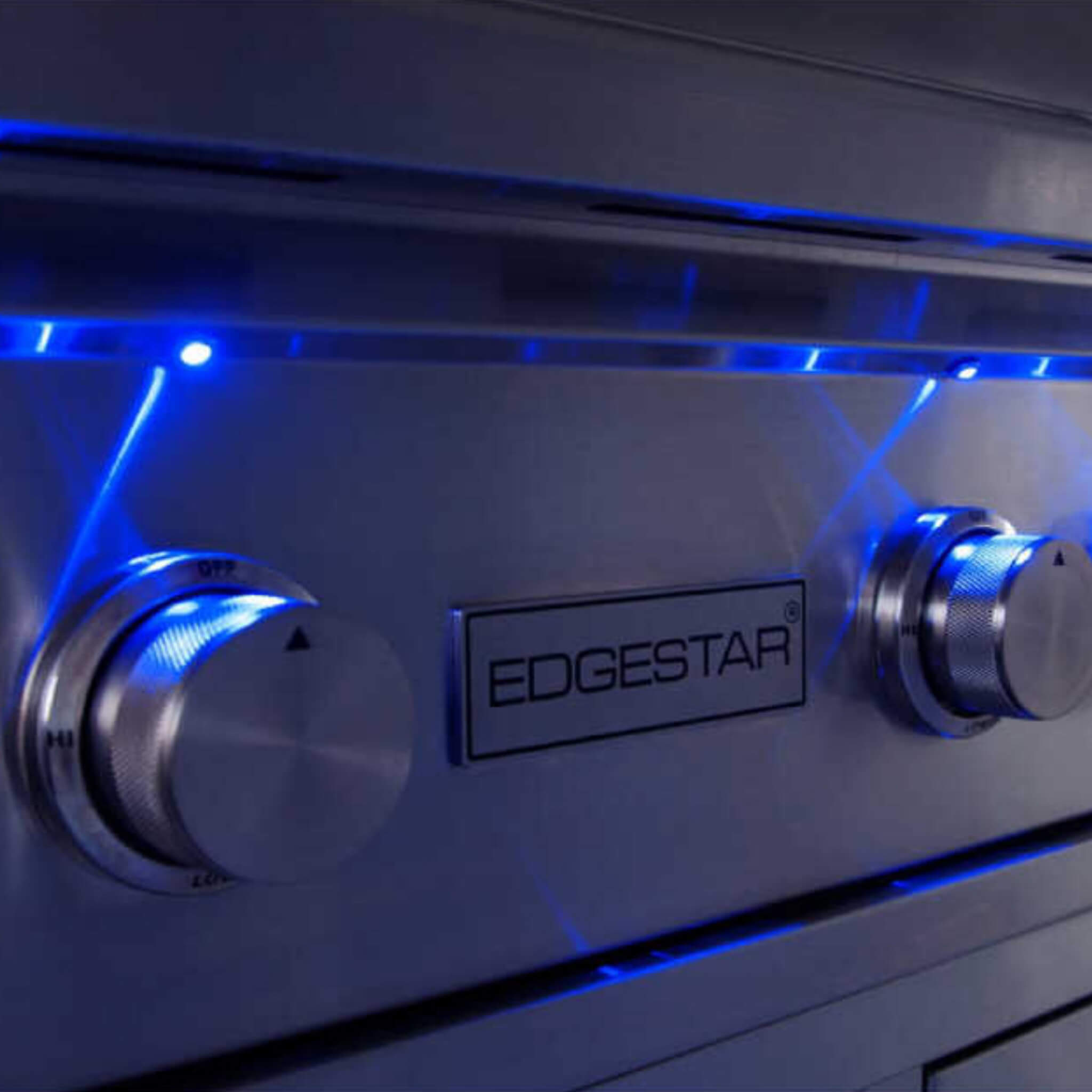 Edgestar 60K BTU 30-Inch Outdoor Built-In Grill With Rotisserie And LED Lighting (SAK52871)