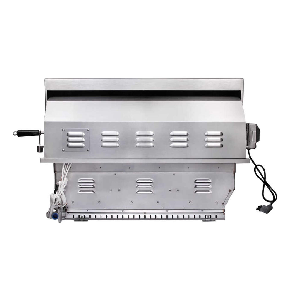 Edgestar 89K BTU 36-Inch Built-In Grill With Rotisserie And LED Lighting (SAK49230)