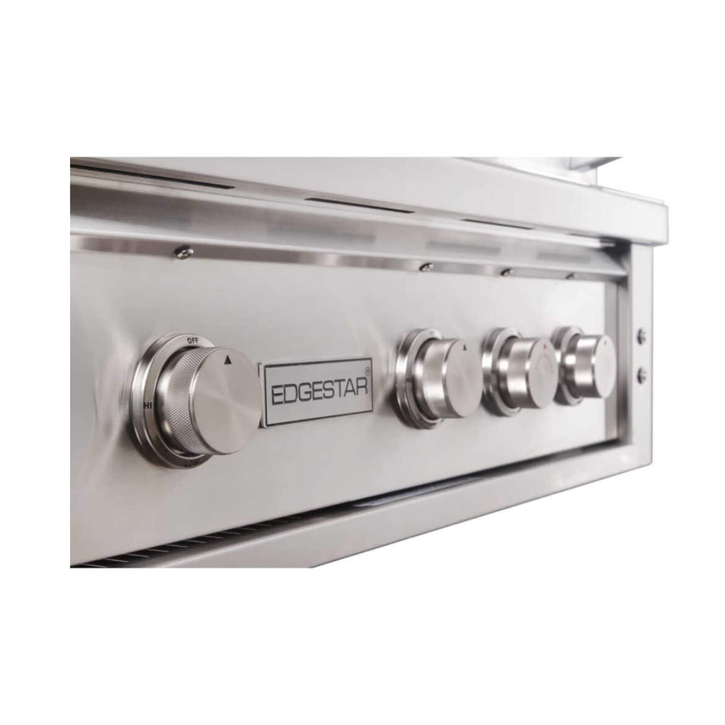Edgestar 89K BTU 36-Inch Freestanding LED Lighting Grill And Cart With Rotisserie (SAK85914)