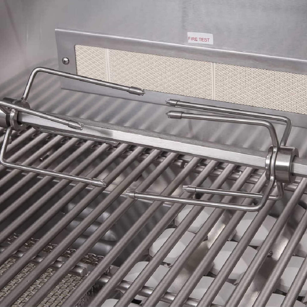 Edgestar 89K BTU 42-Inch Freestanding Grill And Cart With Rotisserie And Lighted Knobs [GRL420FS] (SAK56935)