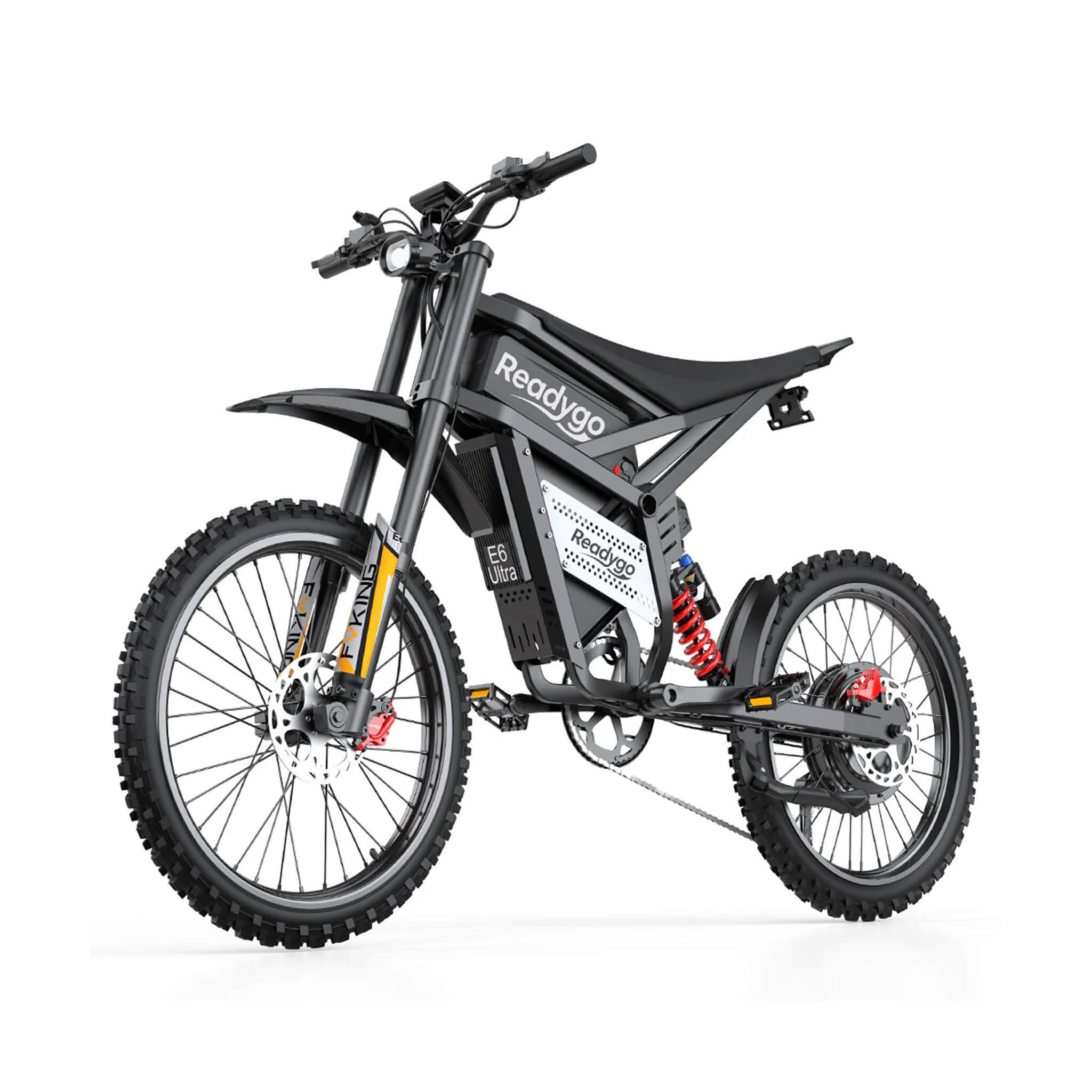 EKX E6 Ultra 3000W 60V/30AH Premium Electric High-Strength Steel Pipe Off-Road Mountain Dirt Bike (SAK26319)