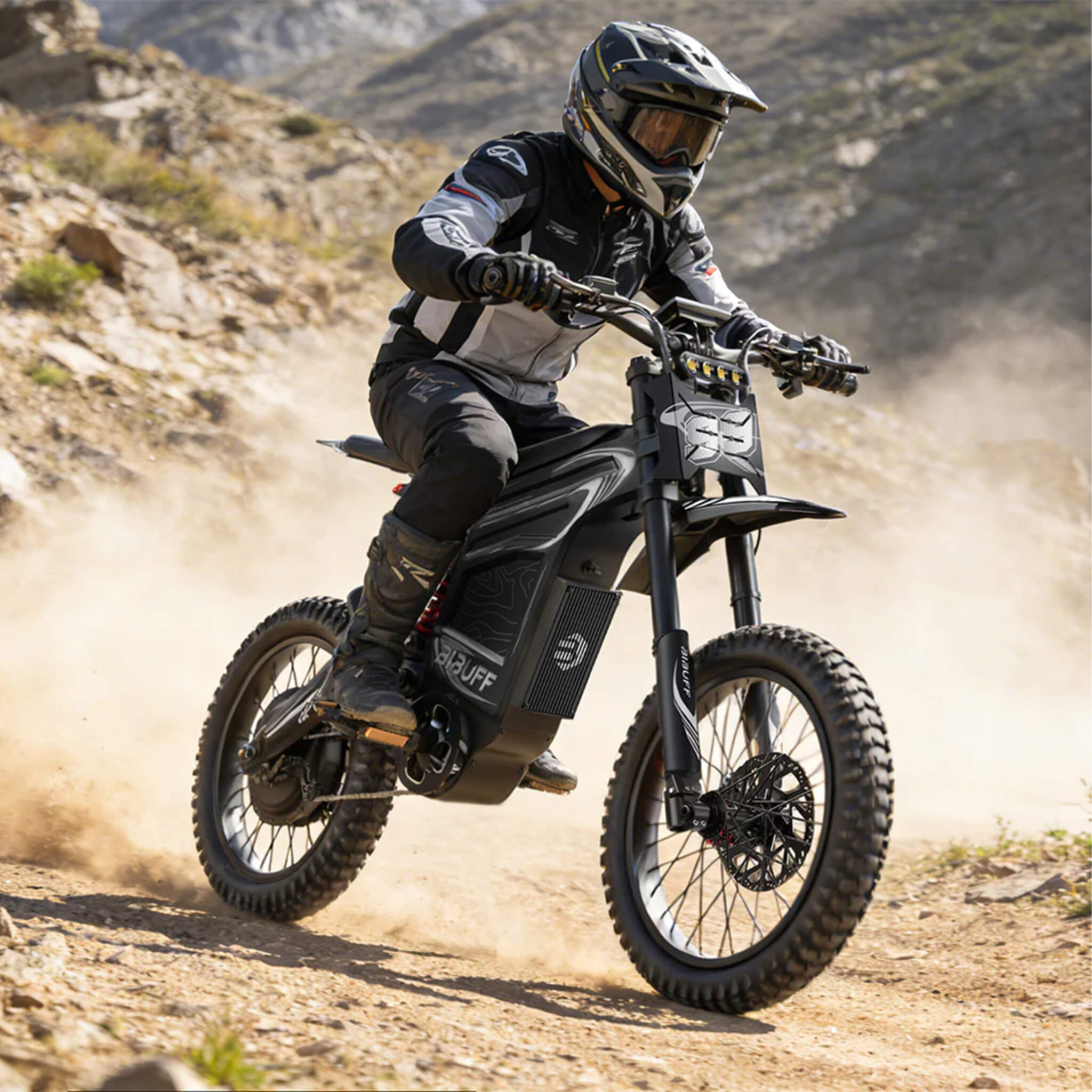 EKX GT600 7500W 72V30AH Full-Suspension Off-Road Electric Dirt Bike (SAK49037)