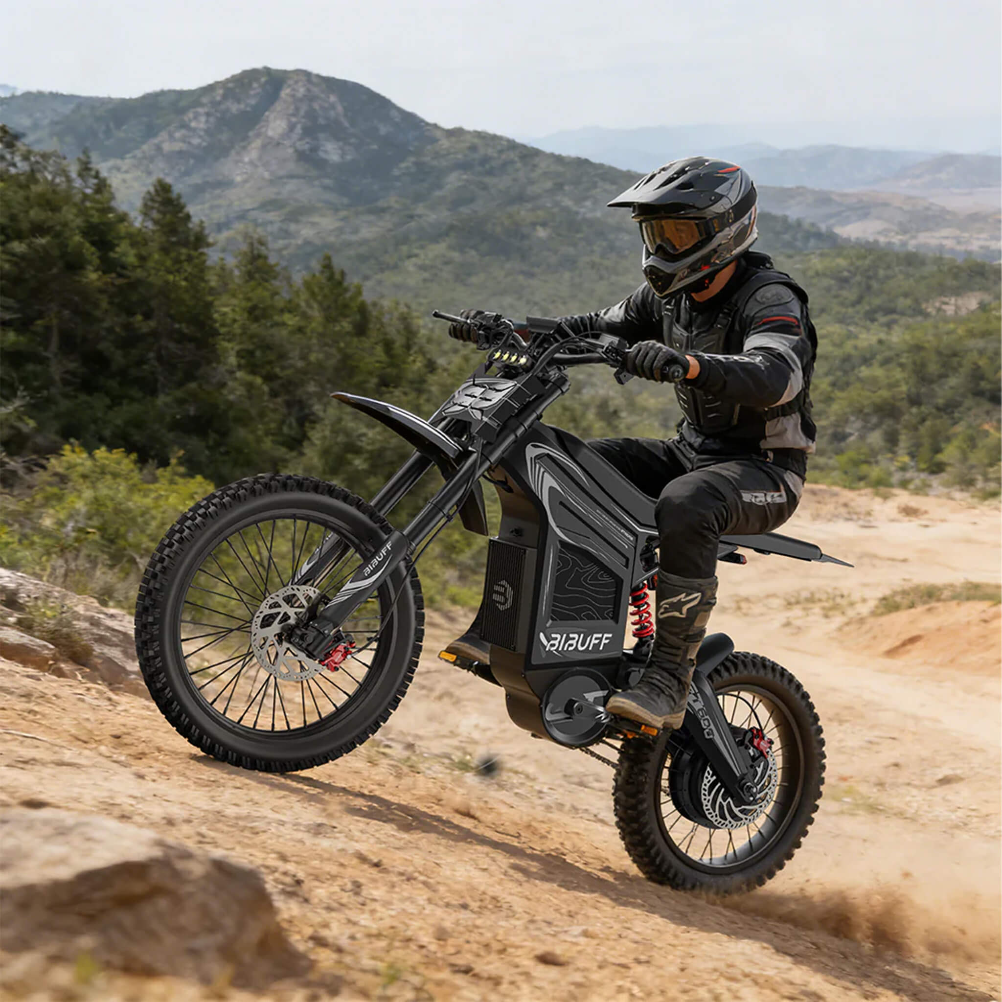 EKX GT600 7500W 72V30AH Full-Suspension Off-Road Electric Dirt Bike (SAK49037)