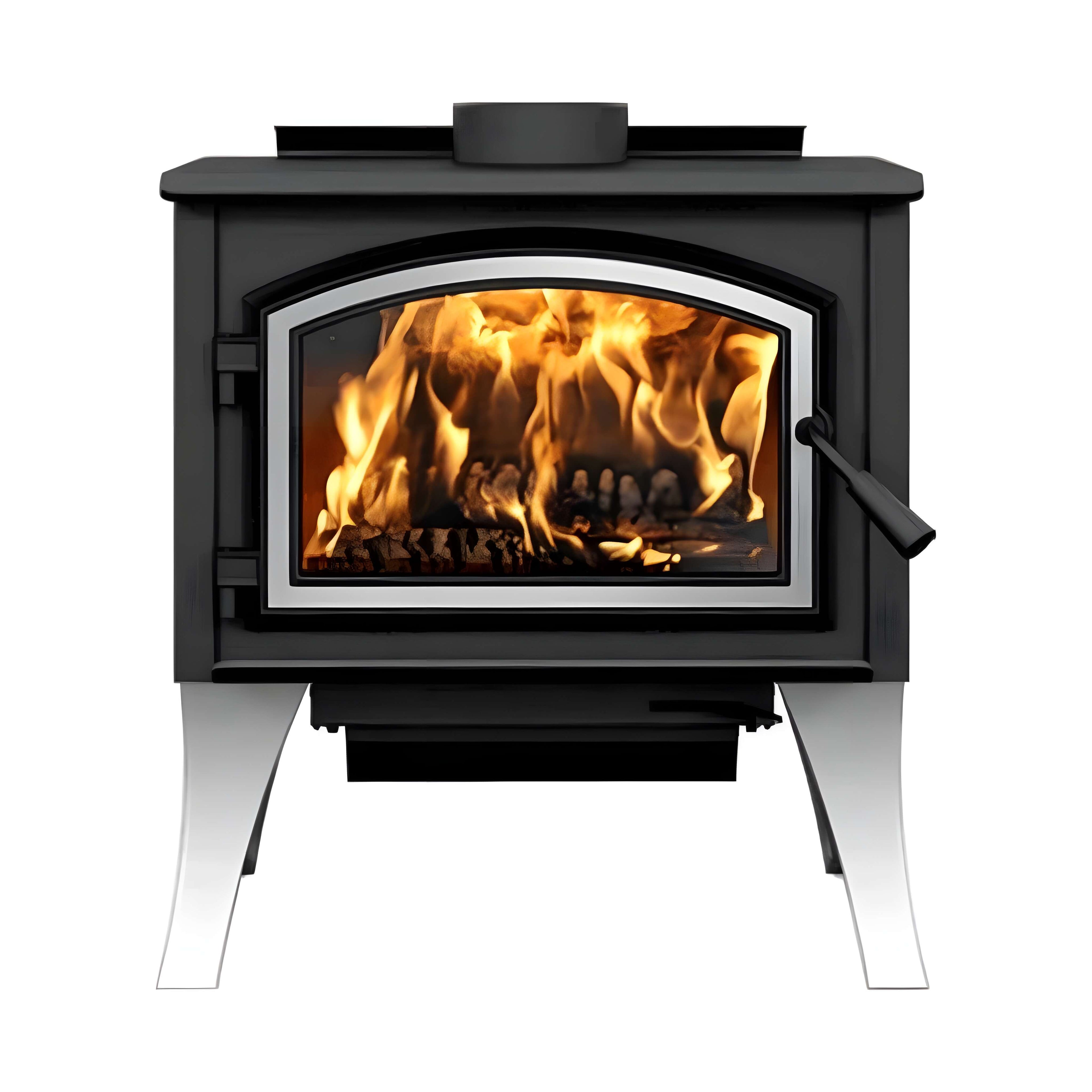 Empire Stove Gateway 1700 24-Inch Freestanding Wood Burning Fireplace [WB17FS] (SAK29365)