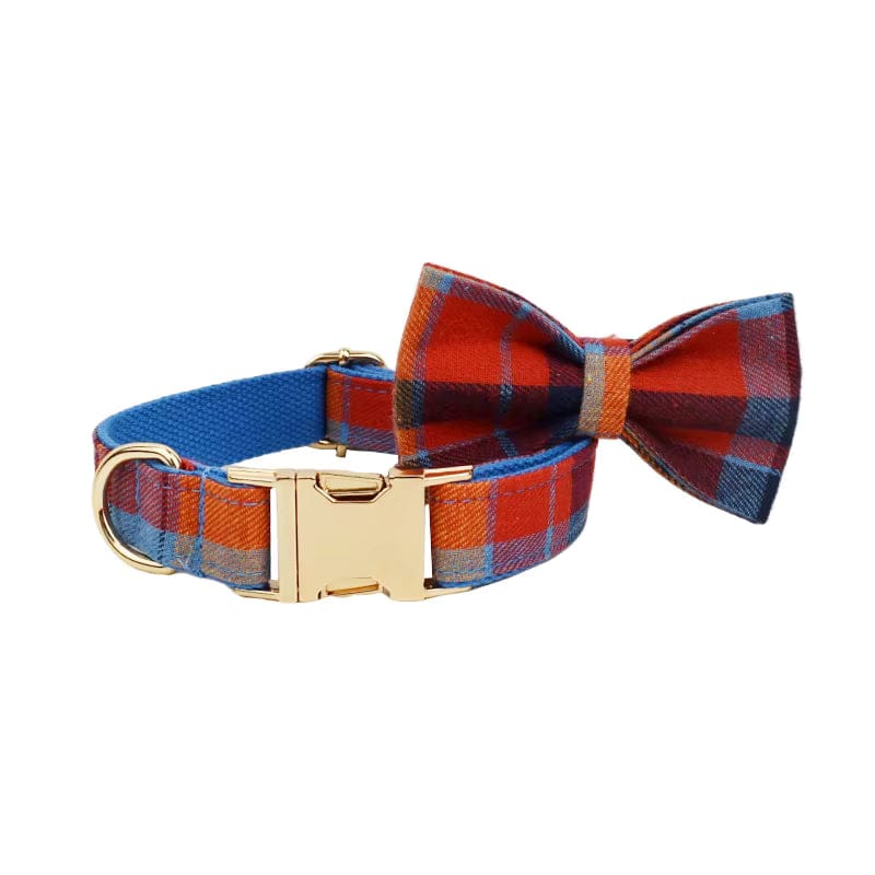 Midnight Copper Plaid Set