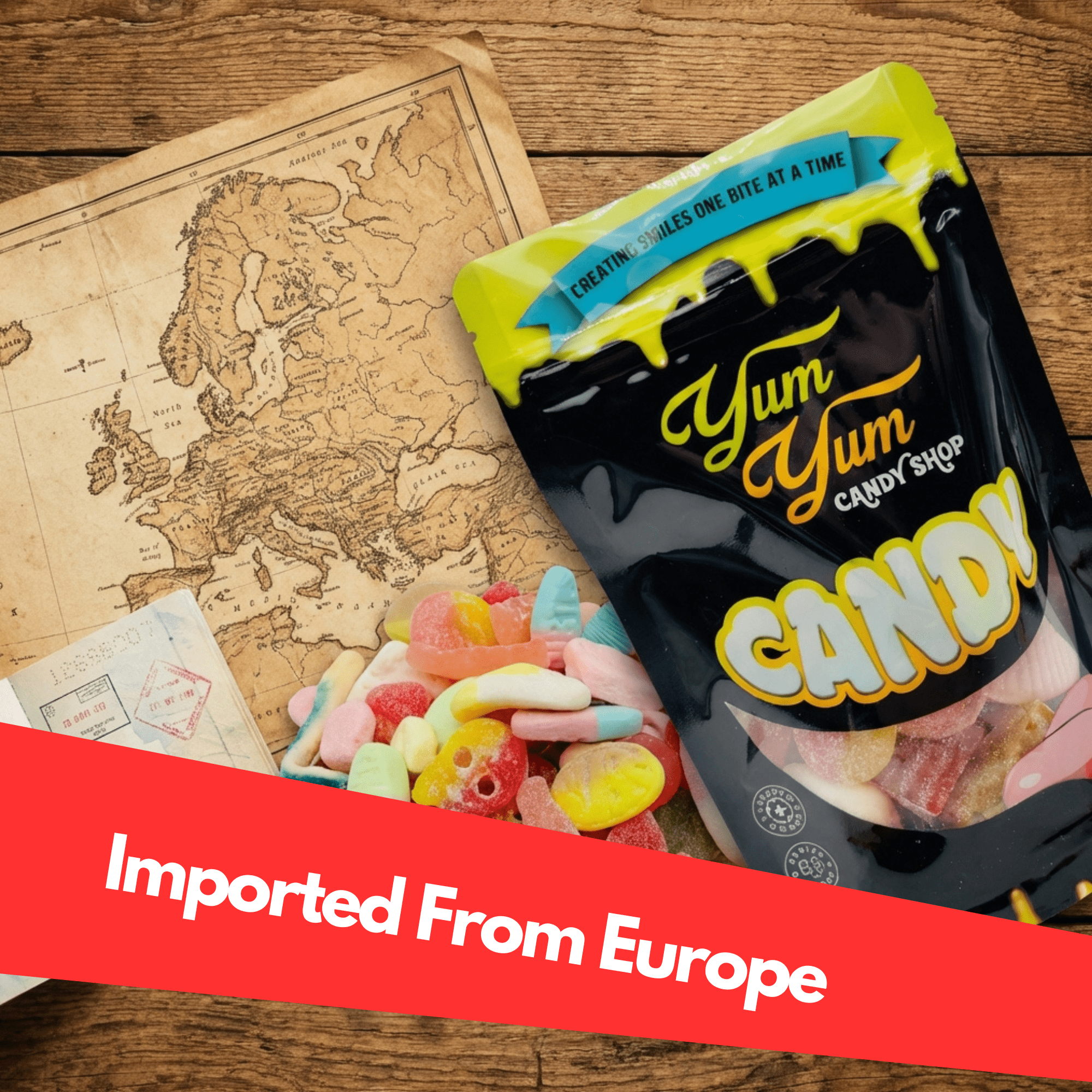 Ultimate Swedish & European Gummy Mix – Sweet & Sour Gummies | Yum Yum Candy Shop
