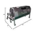 Extra-Large Stainless Steel Propane And Charcoal BBQ Rotisserie (SAK14873)